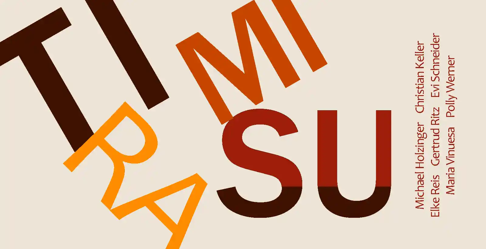 Einladung Ausstellung Tiramis-Su